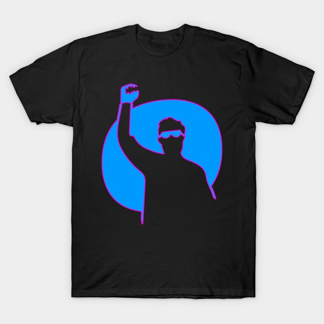 Throw The Fist Up! T-Shirt by MarkBDonica